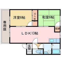 シーサイドセジュールの物件間取画像